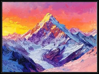 Картина Величественные горы №10