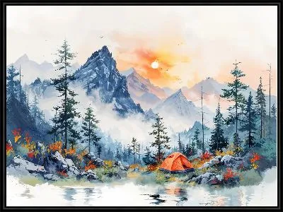 Картина Величественные горы №13