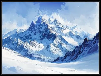 Картина Величественные горы №16