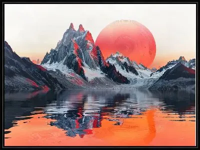 Картина Величественные горы №32