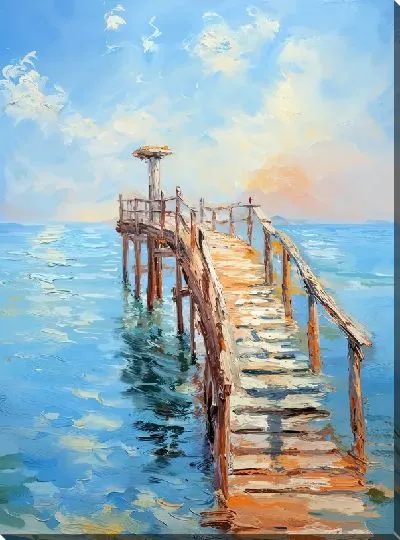 Картина маслом Пирс №6