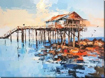 Картина маслом Пирс №7