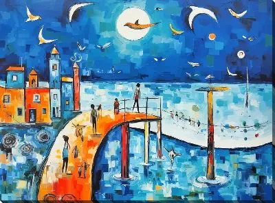 Картина маслом Пирс №9