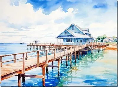 Картина маслом Пирс №10