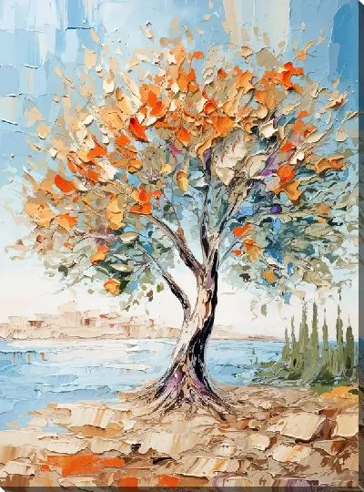 Постер Оливковое дерево №1