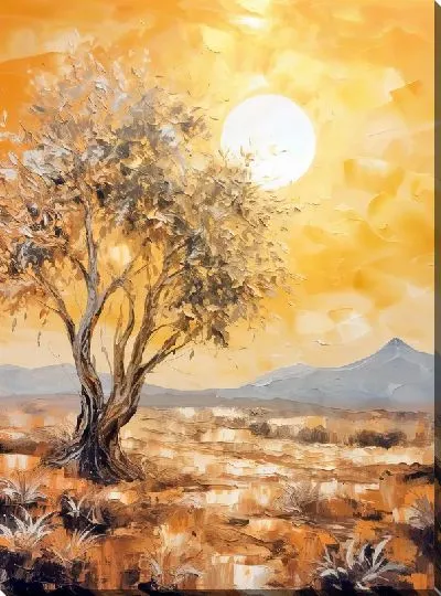 Картина маслом Оливковое дерево №2