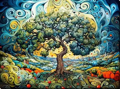 Оливковое дерево №3