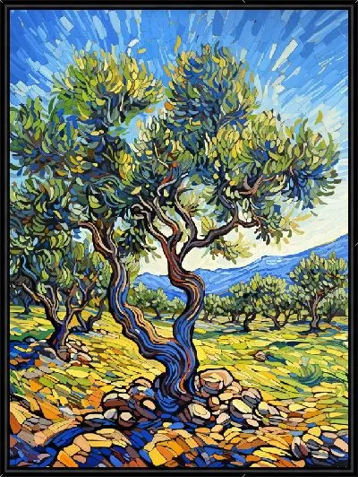 Картина Оливковое дерево №7