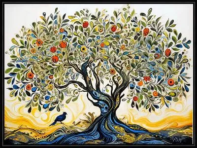 Картина Оливковое дерево №10