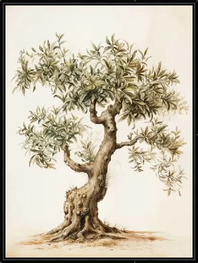 Картина Оливковое дерево №11