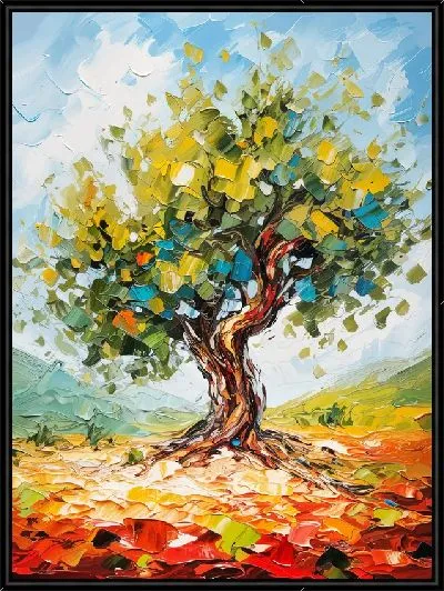 Картина Оливковое дерево №12