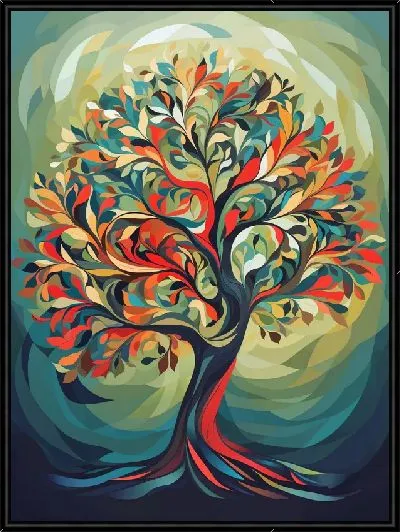 Картина Оливковое дерево №14