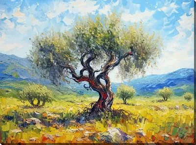 Оливковое дерево №15