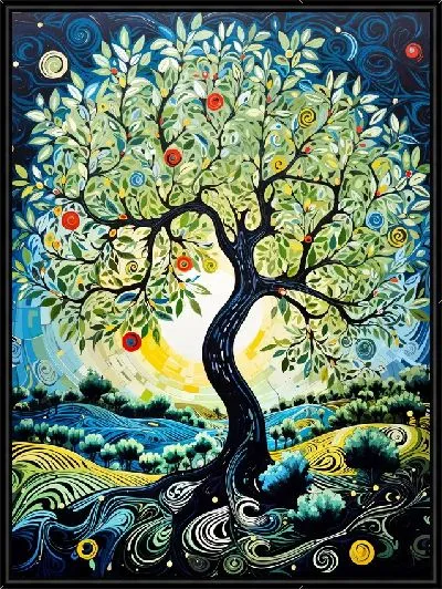 Картина Оливковое дерево №17