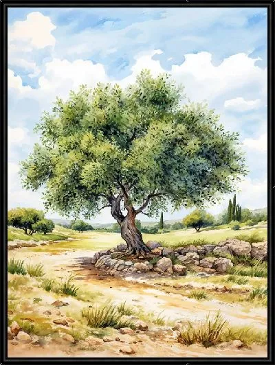Картина Оливковое дерево №22