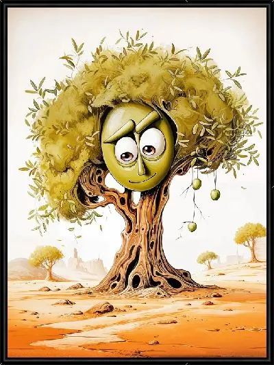 Картина Оливковое дерево №24