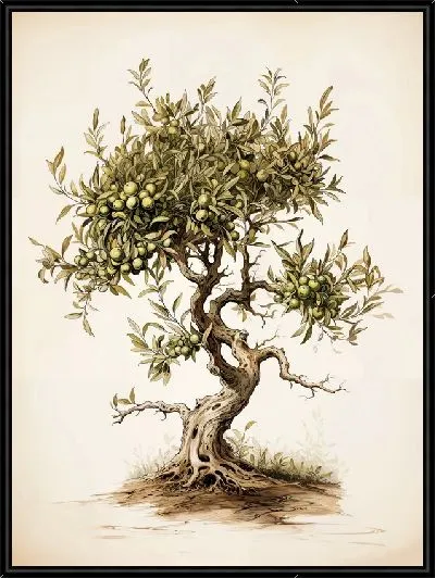 Картина Оливковое дерево №25