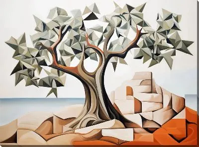 Постер Оливковое дерево №27