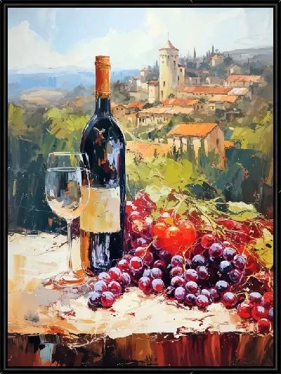 Картина Виноградник №18
