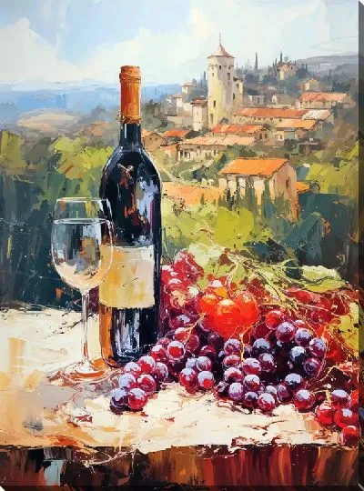 Постер Виноградник №18