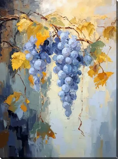 Картина маслом Виноградник №31