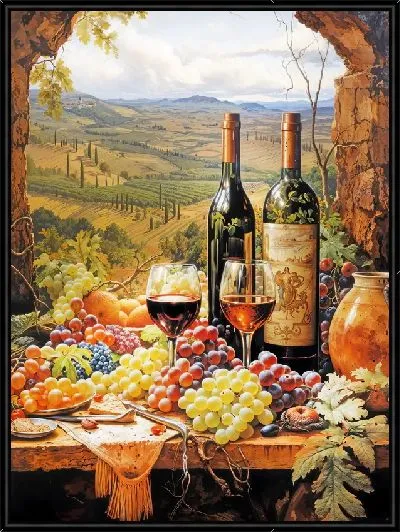 Картина Виноградник №32