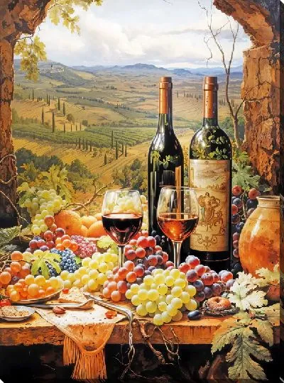 Постер Виноградник №32