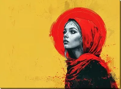 Картина маслом Лицо №309