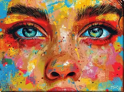 Картина маслом Лицо №312