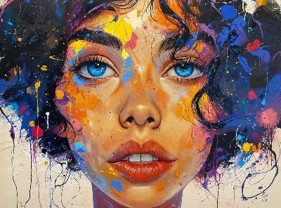 Плакат Лицо №314