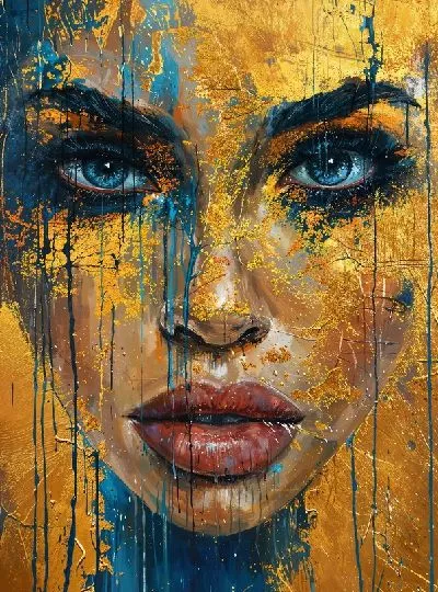 Плакат Лицо №321