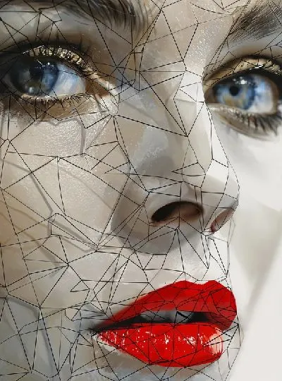 Плакат Лицо №328