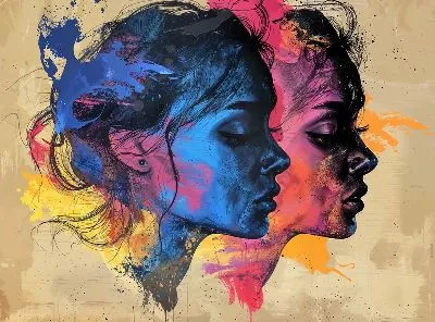 Плакат Лицо №329