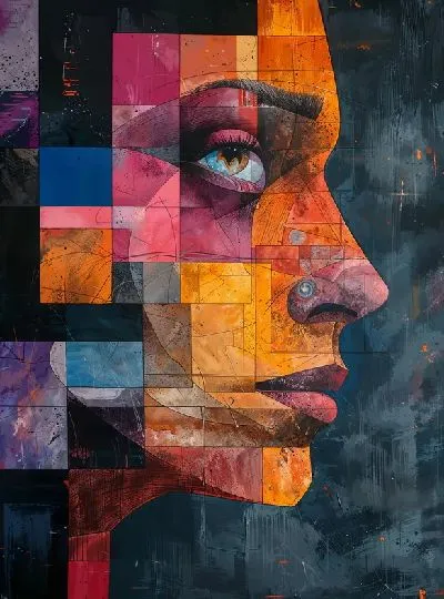 Плакат Лицо №330