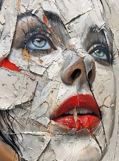 Плакат Лицо №333