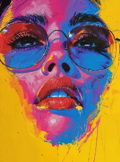 Плакат Лицо №336