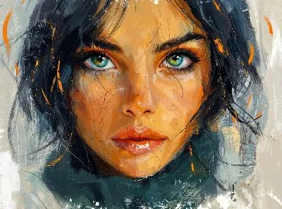 Плакат Лицо №339