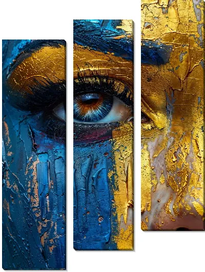 Модульная картина Лицо №343