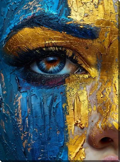 Постер Лицо №343