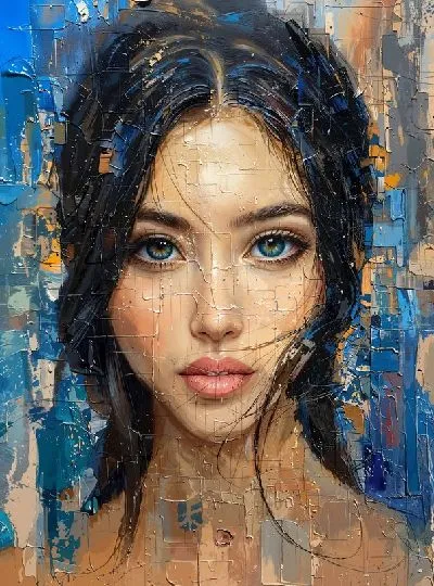 Плакат Лицо №357