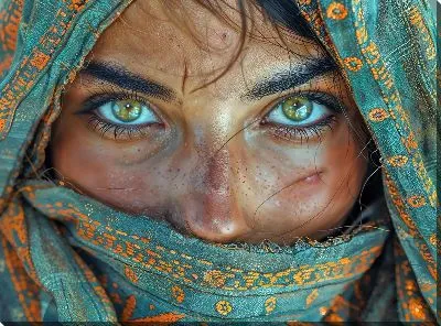 Картина маслом Лицо №359