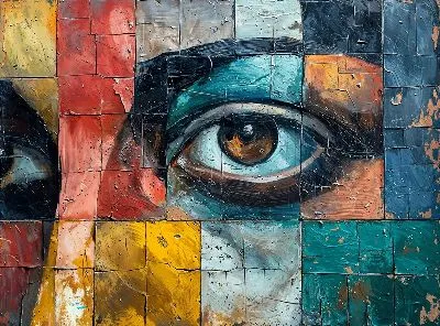 Плакат Лицо №363