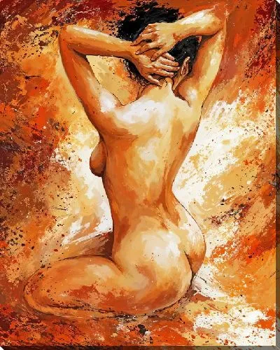 Картина маслом Обнаженная №10