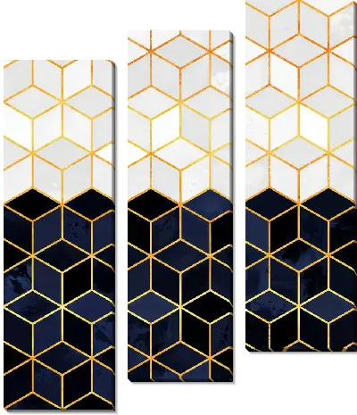 Арт геометрия ромбов