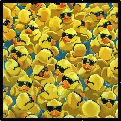 Картина Резиновые уточки