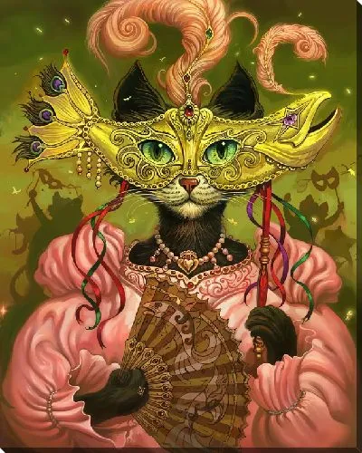 Постер Кошачий маскарад