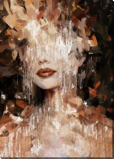 Постер Лицо девушки №4