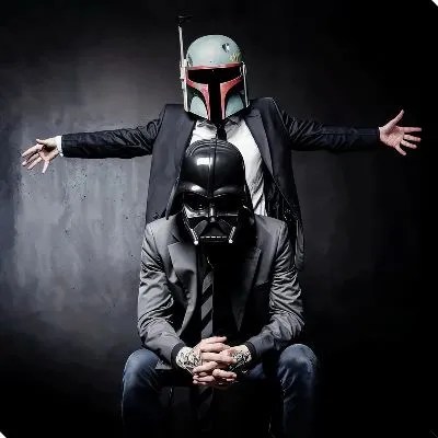 Картина маслом Мужчины в шлемах