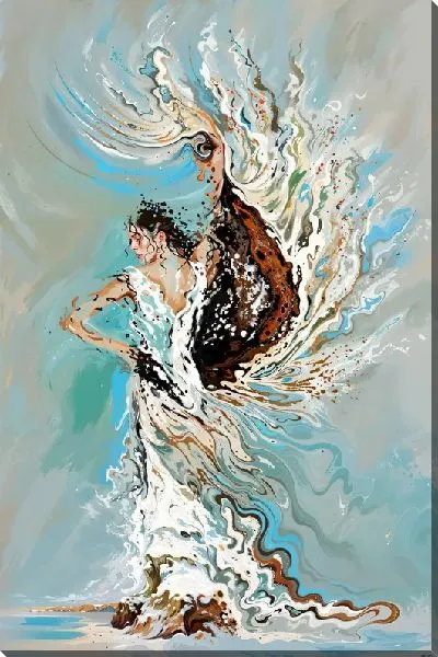 Картина маслом Экспрессивный танец
