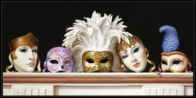 Картина Театральные и карнавальные маски